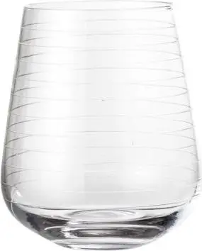 Trinkglas Alva, Tranparent aus Glas – Ansicht 2 – Ansicht 2