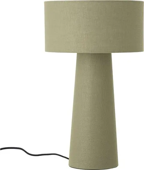 Tischlampe Karl, Grün aus Polyester, PVC