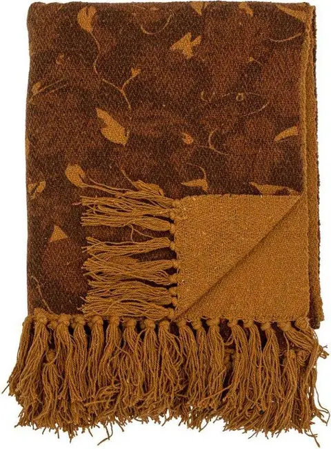 Ganja Decke, Braun 160x130cm, Brown Primäres