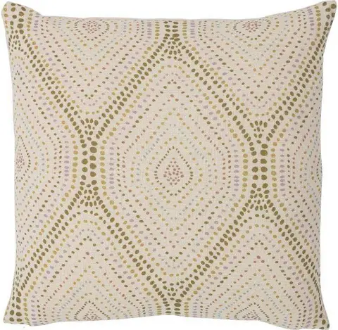 Kissen Judit, Hellgrün, Beige