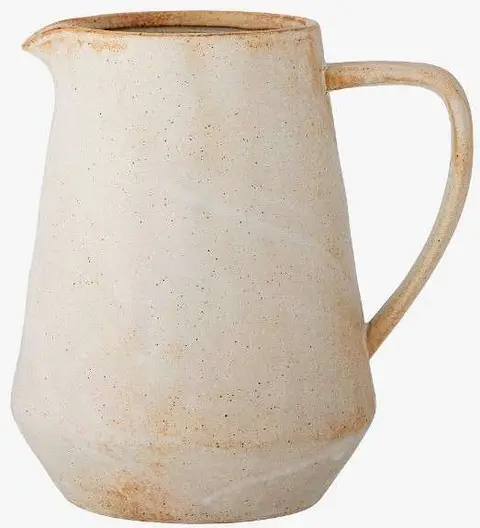 Krug Ivory, Natur aus Steingut