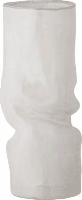 Vase Araba, weiß