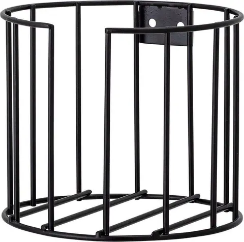 Toilettenrollenhalter Klemens, Schwarz