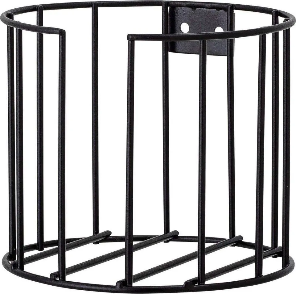 Toilettenrollenhalter Klemens, Schwarz