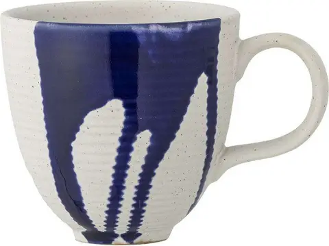 Tasse Okayama, ecru, blau