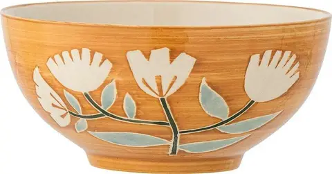 Schale Tangier, gelb, beige aus Steingut