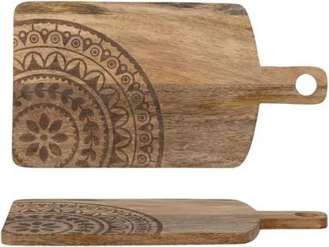 Servierbrett VANILLA, Natur aus Mangoholz