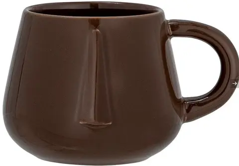 Tasse Noela, Braun aus Keramik