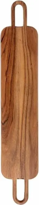Servierbrett RIANN L81cm, Braun aus Akazienholz