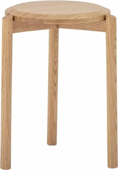 Hocker GIL Eiche, Natur aus Eiche