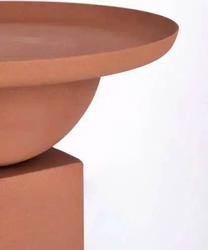 Couchtisch ALKA Tonerde aus Stahl – Ansicht 2 – Ansicht 2