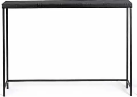 Konsole Yamir schwarz 107x26x79