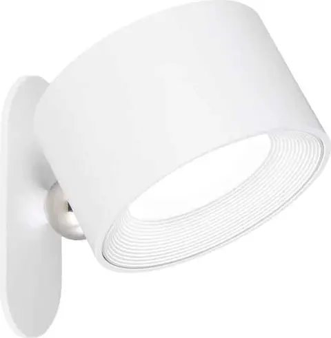 LED Tischleuchte weiß aus Metall – Ansicht 2 – Ansicht 2