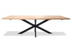 Esstisch Eiche L 200 cm x B 90 cm, Natur – geölt