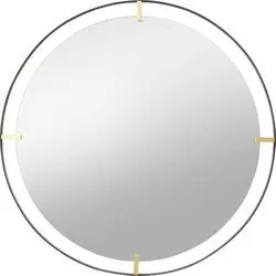 Spiegel mit Metallrahmen 90 cm – Ansicht 2 – Ansicht 2