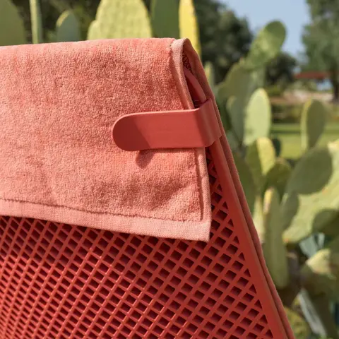Nardi Strandtuch telo mare Net Lounge corallo – Ansicht 2 – Ansicht 2