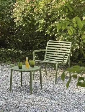 Nardi Armlehnstuhl Doga relax anthrazit aus UV – – Ansicht 2 – Ansicht 2