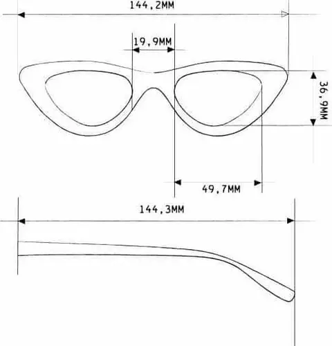 Okkia Lesebrille Adriana OK009RD-1.00 – Ansicht 3