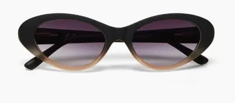 Okkia Sonnenbrille Lina OK029-BP, Schwarz