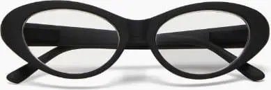 Okkia Lesebrille Lina OK039BK +1.00, Schwarz