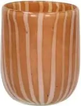 Windlicht CANNES H11, Bernstein aus Glas