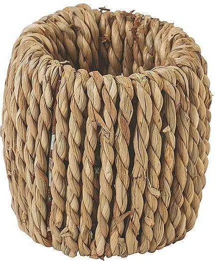 Serviettenringe Raffia, 6 Stück aus Rafia