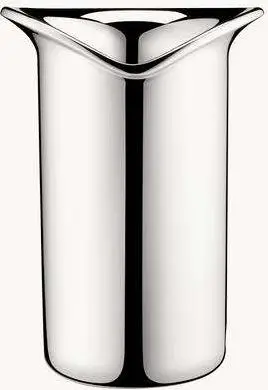 Edelstahl-Flaschenkühler Wein, Silberfarben aus Edelstahl