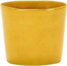 Becher Ottolenghi, gelb aus Keramik