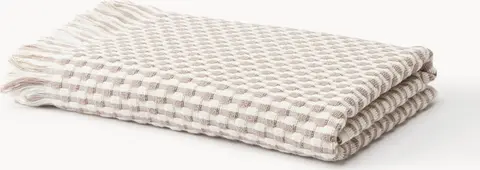 Duschtuch NOUGAT m. Fransen 70×140, Off White