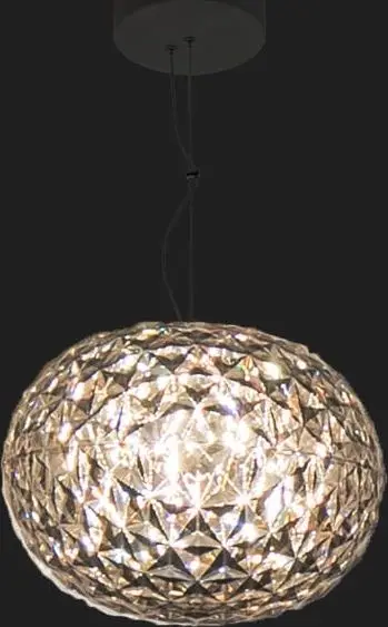 Hängeleuchte CRYSTALO D 45cm, Transparent aus Glas