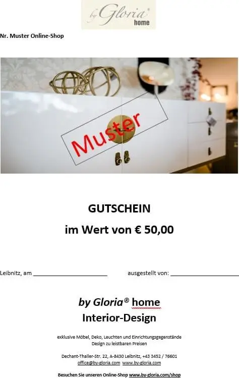 Geschenkgutschein € 50,00