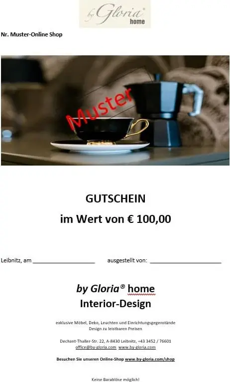 Geschenkgutschein € 100,00