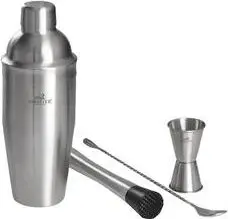 Cocktail-Set Shake, 4-tlg. aus Edelstahl