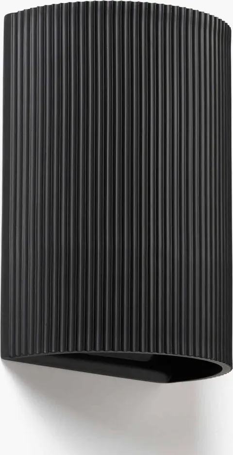 Wandleuchte schwarz