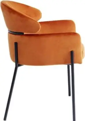 Esszimmerstuhl Alexia Orange – Ansicht 2 – Ansicht 2