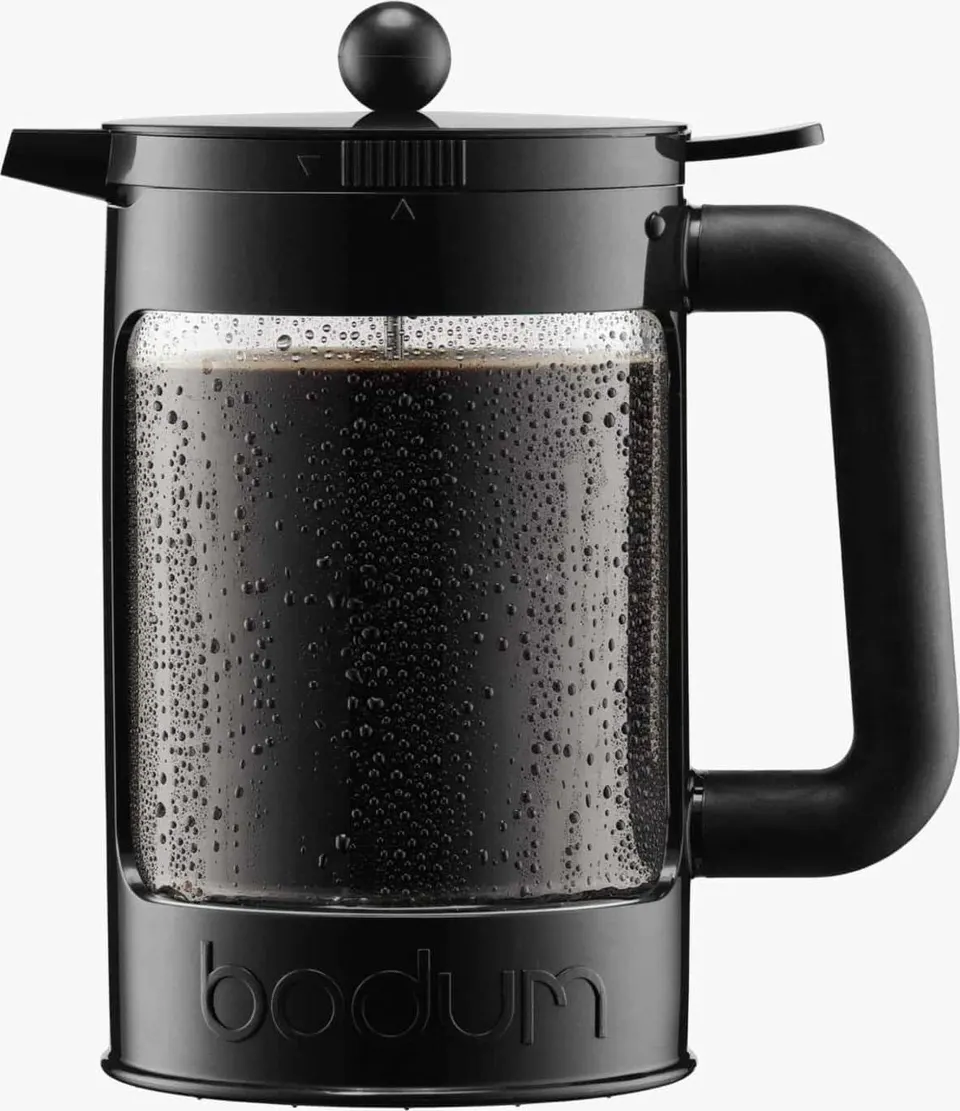 Cold-Brew-Kaffeepresse Bean, Schwarz