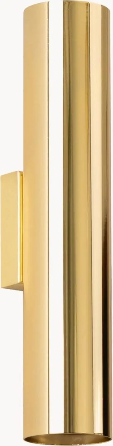 Kleine Wandleuchte, gold aus Metall
