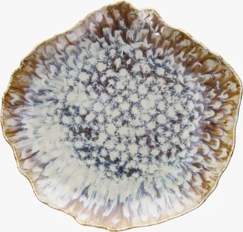 Speiseteller Reef Marine aus Porzellan