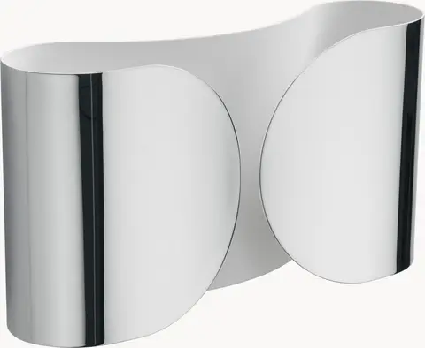 Design Flos Wandleuchte Chrom, Silber aus Stahl