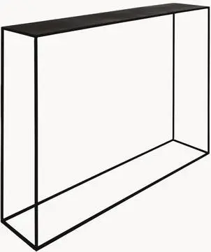 Metall-Konsole Expo 110x80x25cm, Schwarz aus Metall