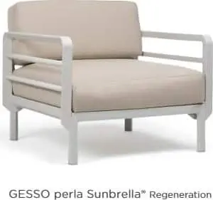Nardi Maximo Armlehnsessel gesso