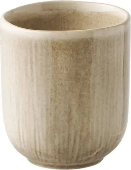 Becher Viola Beige 4 Stk aus Steingut