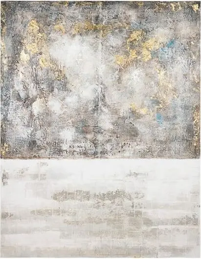 Bild Crown 20846-4 140×180, Grau, Gold