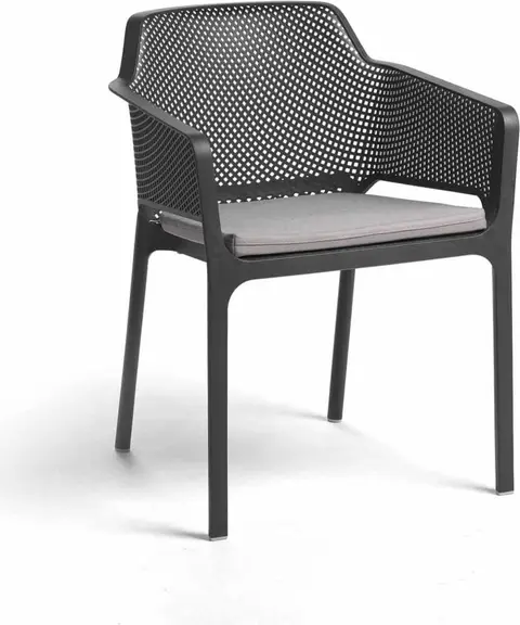 Nardi Outdoor – Sitzauflage Net grigio – Ansicht 2 – Ansicht 2