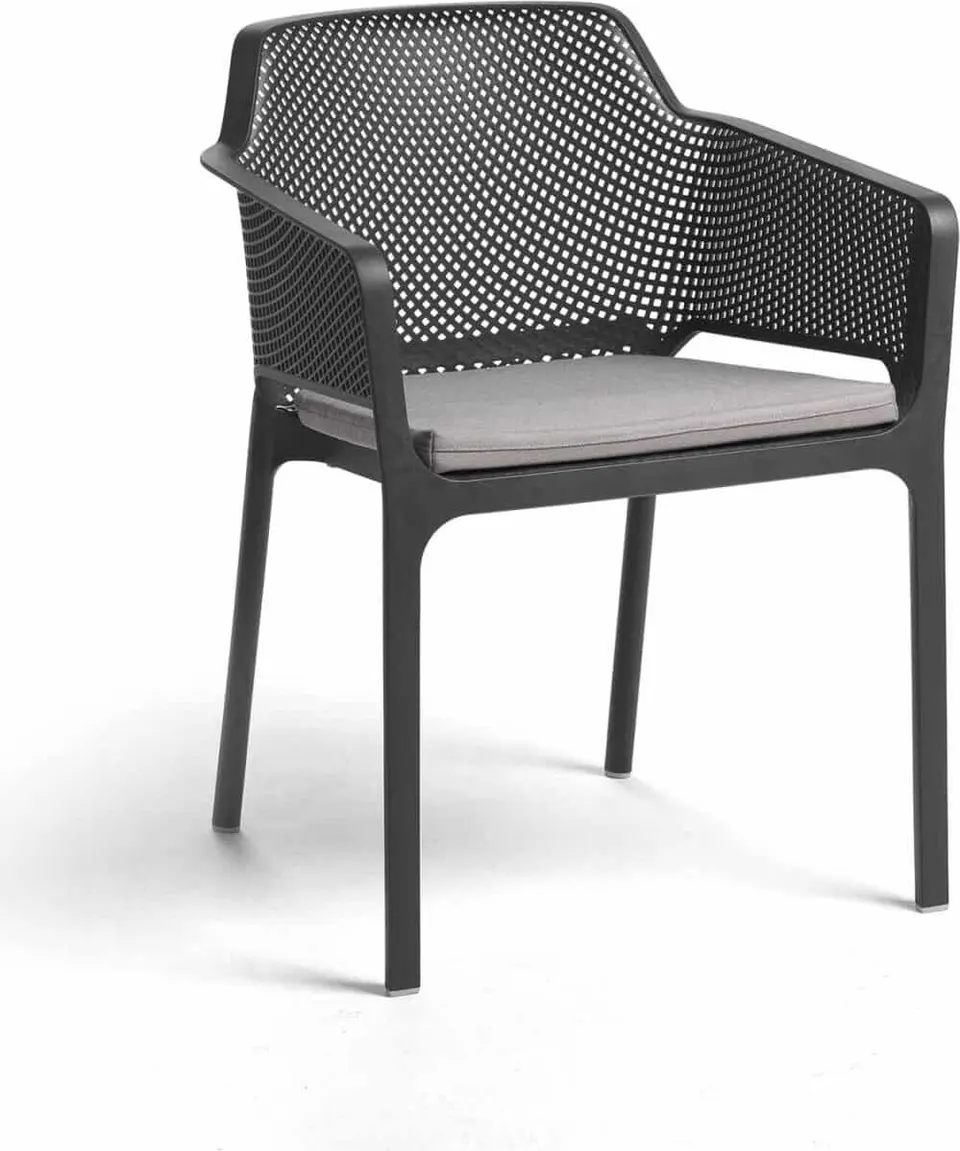 Nardi Outdoor – Sitzauflage Net grigio – Ansicht 2