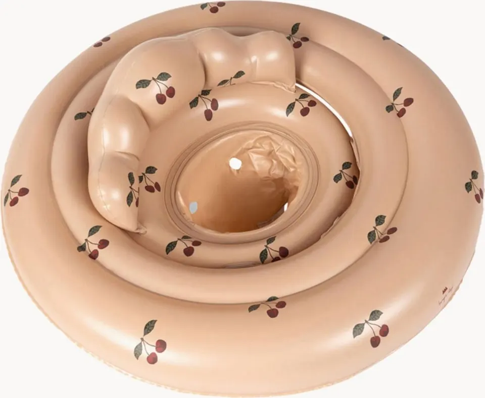 Baby-Schwimmreifen Grande Cerise Blush, Braun aus PVC