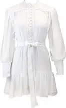 Damen-Kleid I Love, M, Weiß