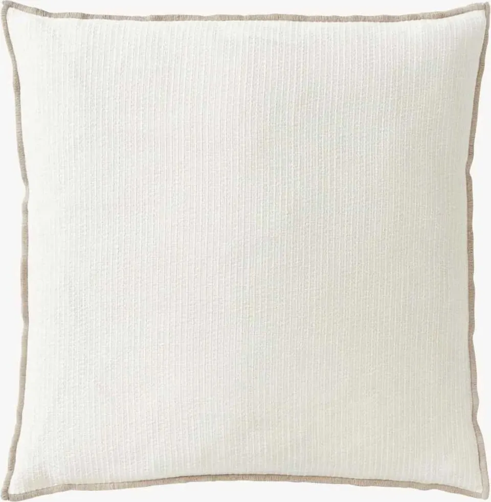 Leinen-Kissenhülle Blaine 50x50cm, creme aus Leinen