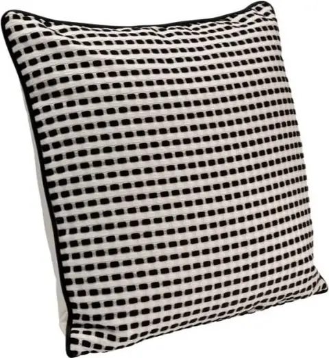 Kissen Jacky 45 x 45, Schwarz