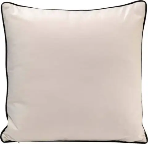 Kissen Jacky 45 x 45, Schwarz – Ansicht 2 – Ansicht 2